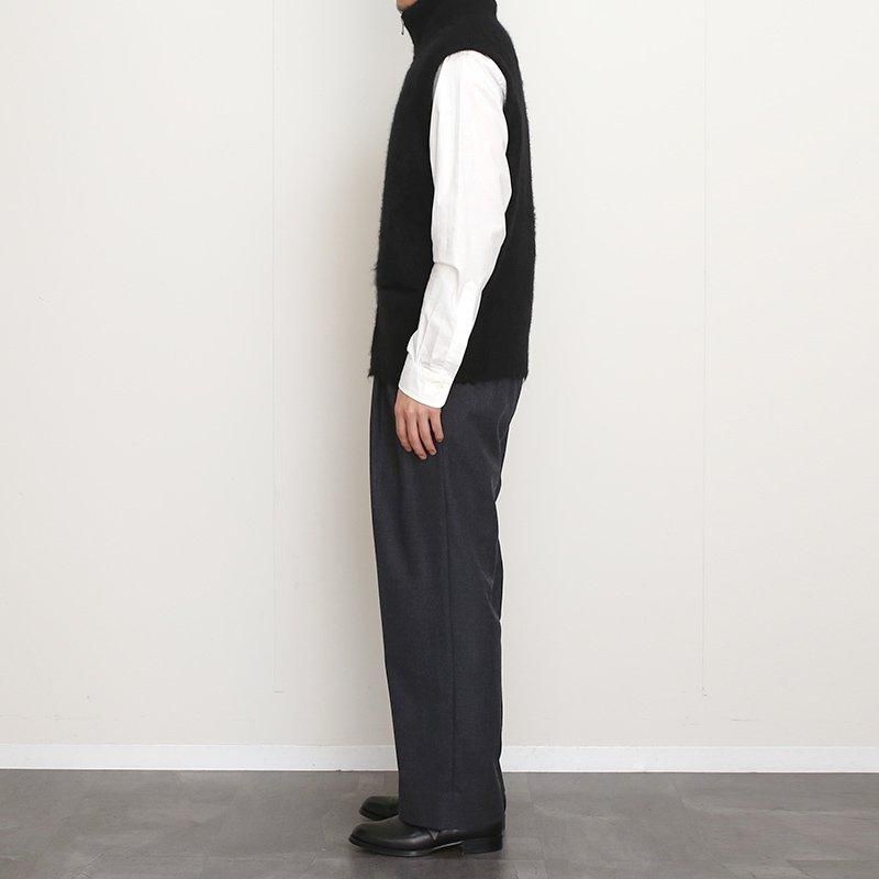 MAATEE&SONS マーティーアンドサンズ】畦起毛JIPVEST BLK MAATEE&SONS マーティーアンドサンズ】畦起毛JIPVEST BLK