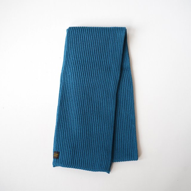 10/12()19:00䳫ϡۡ2024 A/WۡBATONERХȥʡ󥺡SOLID WOOL MUFFLER BLUE