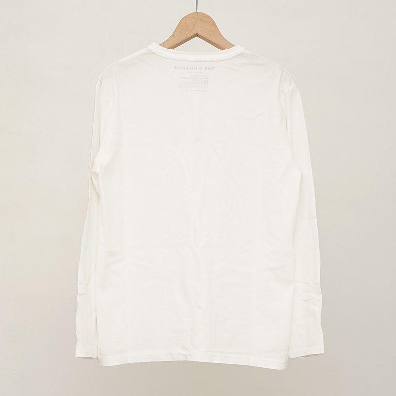 THE SHINZONE / ザ シンゾーン】PACK LONG SLEEVE TEE WHITE