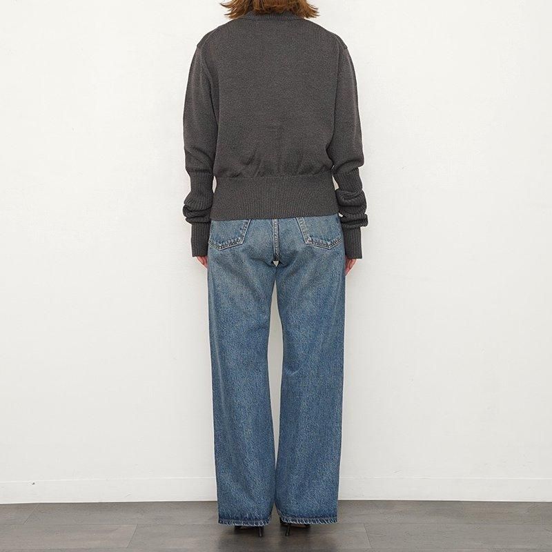 THE SHINZONE / ザ シンゾーン】LONG RIB CARDIGAN GRAY - THIRTY 