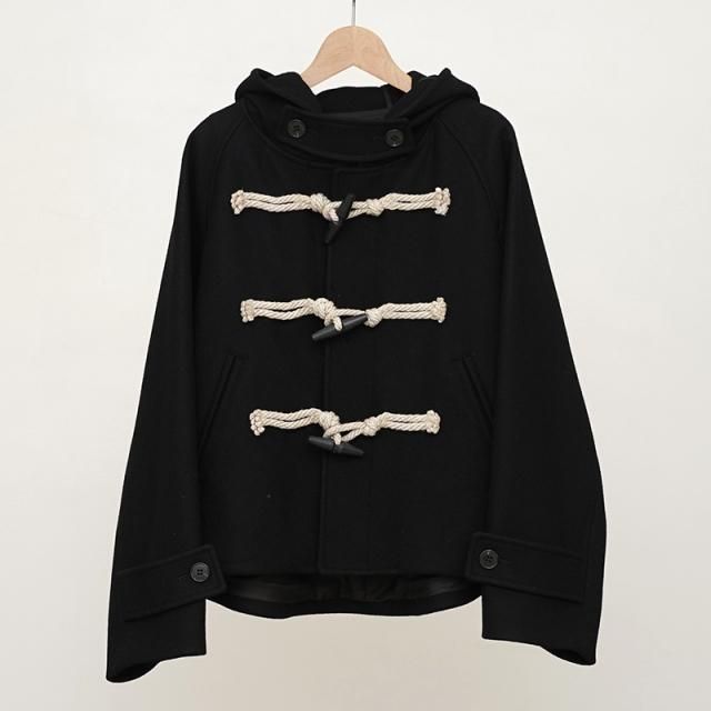 1/16()Ͳ20%OFFۡTHE SHINZONE /  󥾡SHORT DUFFLE COAT BLACK