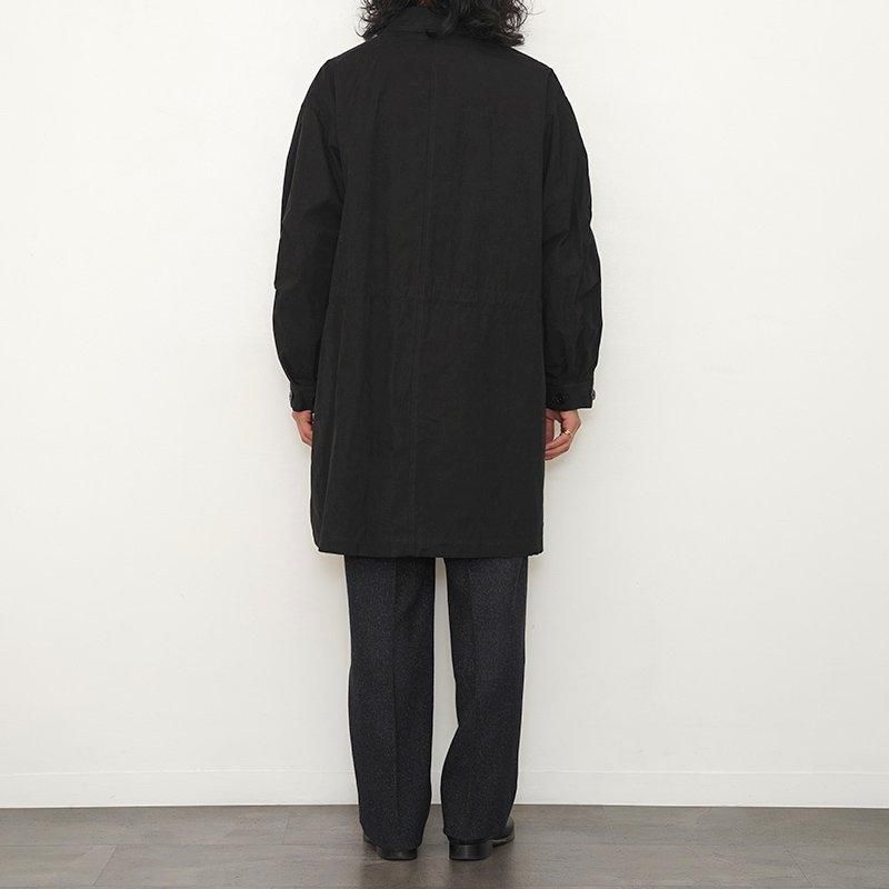ULTERIOR アルテリア】WAXED WEATHER BAL COLLAR FIELD COAT BLACK 