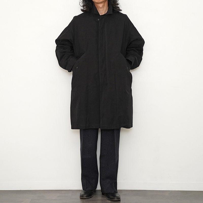 ULTERIOR アルテリア】WAXED WEATHER BAL COLLAR FIELD COAT BLACK 