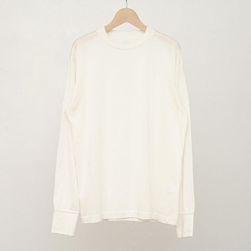 MAATEE&SONS マーティーアンドサンズ】SILK LONG SLEEVE TEE MAATEE&SONS マーティーアンドサンズ】SILK LONG SLEEVE TEE