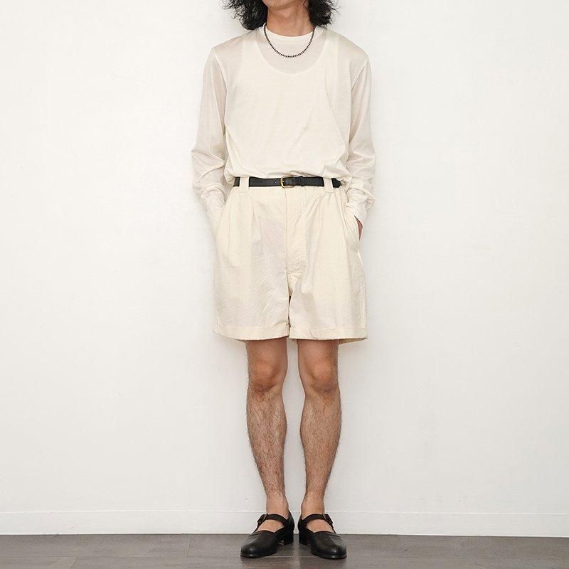 MAATEE&SONS マーティーアンドサンズ】SILK LONG SLEEVE TEE MAATEE&SONS マーティーアンドサンズ】SILK LONG SLEEVE TEE