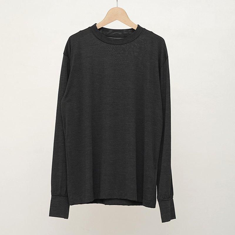 MAATEE&SONS マーティーアンドサンズ】SILK LONG SLEEVE TEE MAATEE&SONS マーティーアンドサンズ】SILK LONG SLEEVE TEE