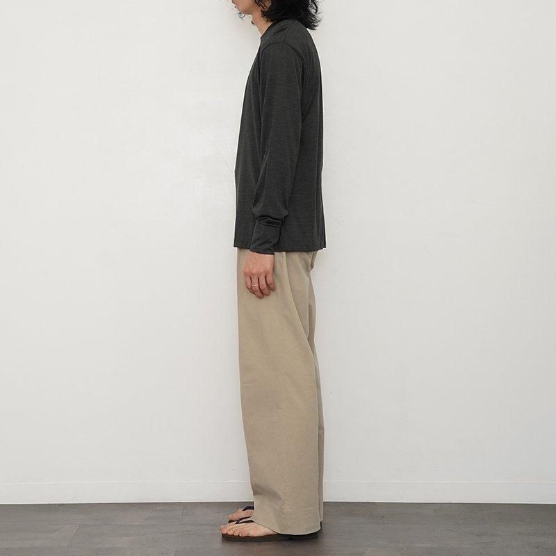 MAATEE&SONS マーティーアンドサンズ】SILK LONG SLEEVE TEE MAATEE&SONS マーティーアンドサンズ】SILK LONG SLEEVE TEE