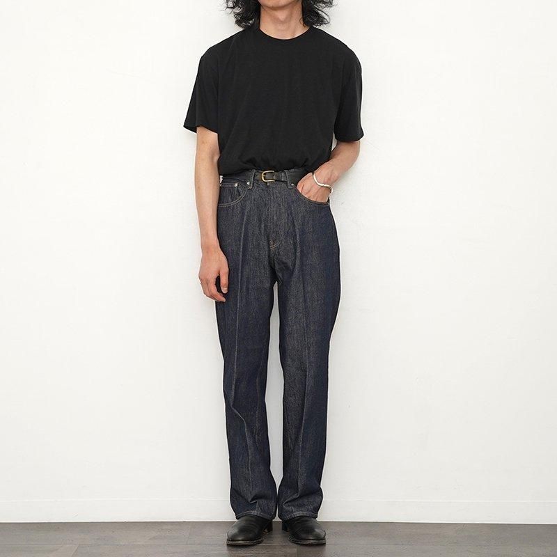 パンツ Auralee 20aw hard twist denim 5p pants Namu Shop - Auralee Hard Twist Denim 5P Pants - Indigo