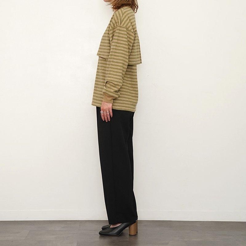 20%OFF】【PHEENY / フィーニー】Multi border ensemble KHAKI 20%OFF】【PHEENY / フィーニー】Multi border ensemble KHAKI