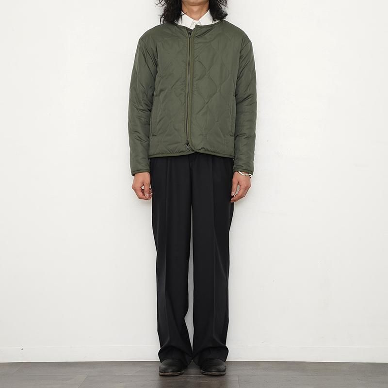 CAPTAIN FIN タイラーウォーレン 9.0インチ オリーブ 未使用品 30%OFF】【TAION タイオン】MILITARY RIVERSIBLE “CREW NECK”DOWN JKT