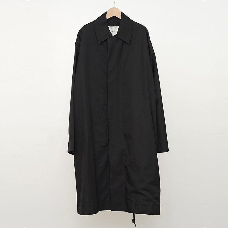 STUDIO NICHOLSON スタジオニコルソン】COATED COTTON MIX BLACK STUDIO NICHOLSON スタジオニコルソン】COATED COTTON MIX BLACK