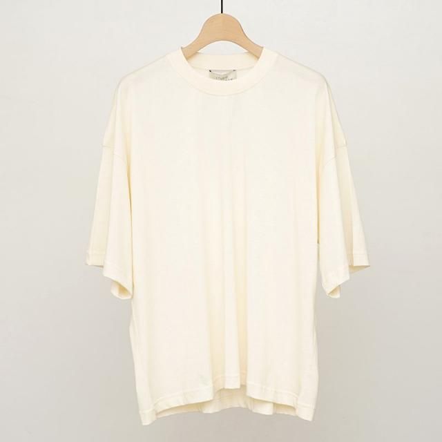 30%OFFۡSTUDIO NICHOLSON ˥륽MIDWEIGHT JRSY LOGO GREY MARL PARCHMENT