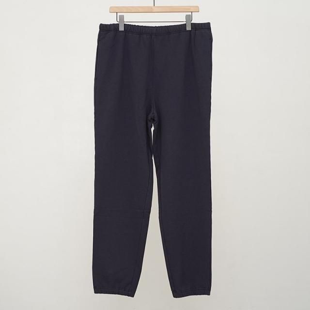 Y 磻ORGANIC COTTON BLEND HEAVY WEIGHT FLEECE TR NAVY