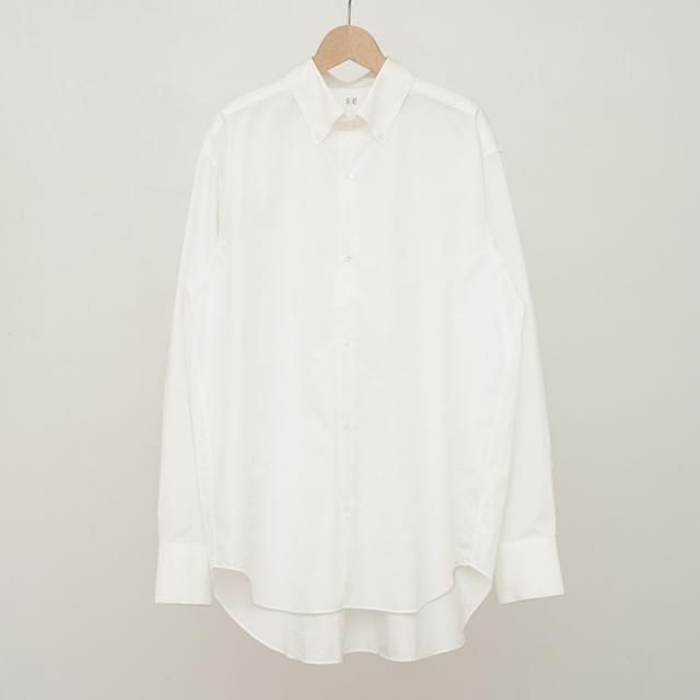 30%OFFۡseya. BUTTON DOWN SHIRT WHITE