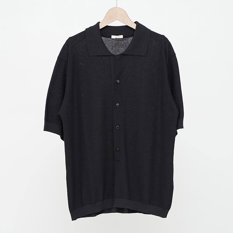 ULTERIOR アルテリアTWISTED COTTON KNIT P/S ULTERIOR/アルテリア】TWISTED COTTON KNIT P/S ULKW24-KA201の