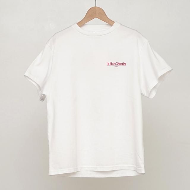 THE SHINZONE /  󥾡BISTRO MENU TEE WHITE