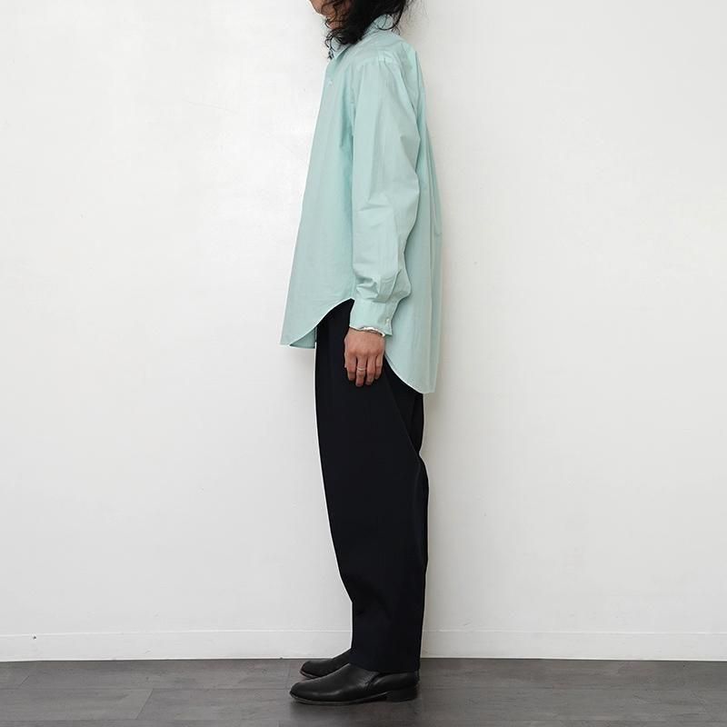 HEUGN ユーゲン】ALAN SHIRTS Green sax Blue - THIRTY' THIRTY