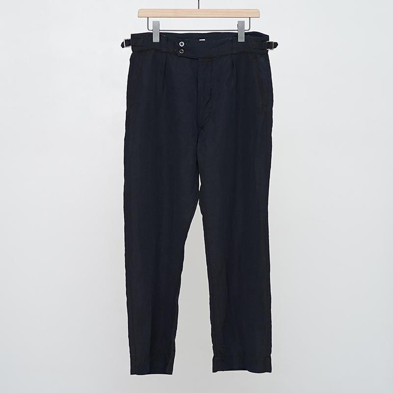 OUTIL ウティ】PANTALON LIMMEN BLACK INDIGO - THIRTY' THIRTY