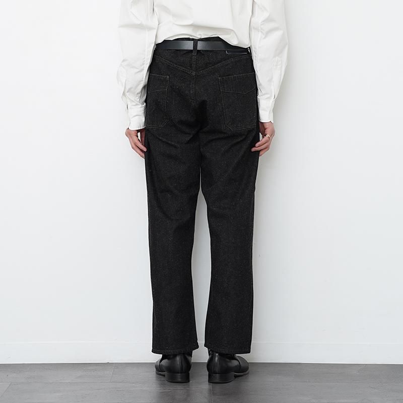 OUTILウティパンツ黒　size0 OUTIL ウティ】PANTALON BOUDES BLACK - THIRTY' THIRTY' STORE
