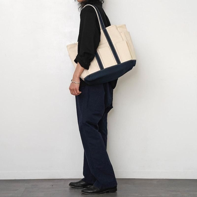 2025 S/S】【OUTIL ウティ】SAC ROBION ECRU/INDIGO - THIRTY