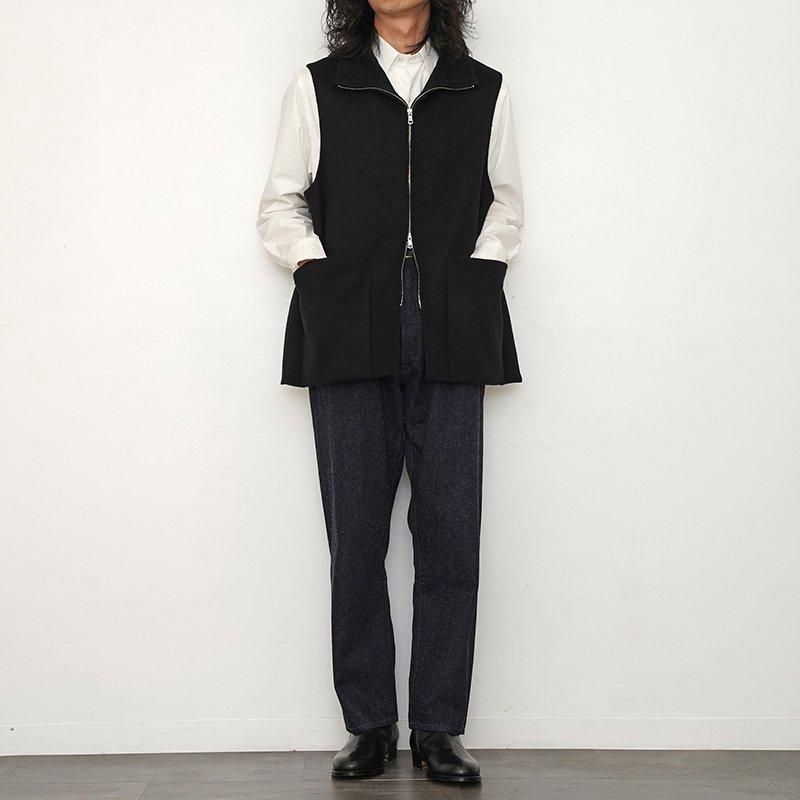 MAATEE&SONS マーティーアンドサンズ】JIP VEST BLK - THIRTY MAATEE&SONS マーティーアンドサンズ】JIP VEST BLK - THIRTY