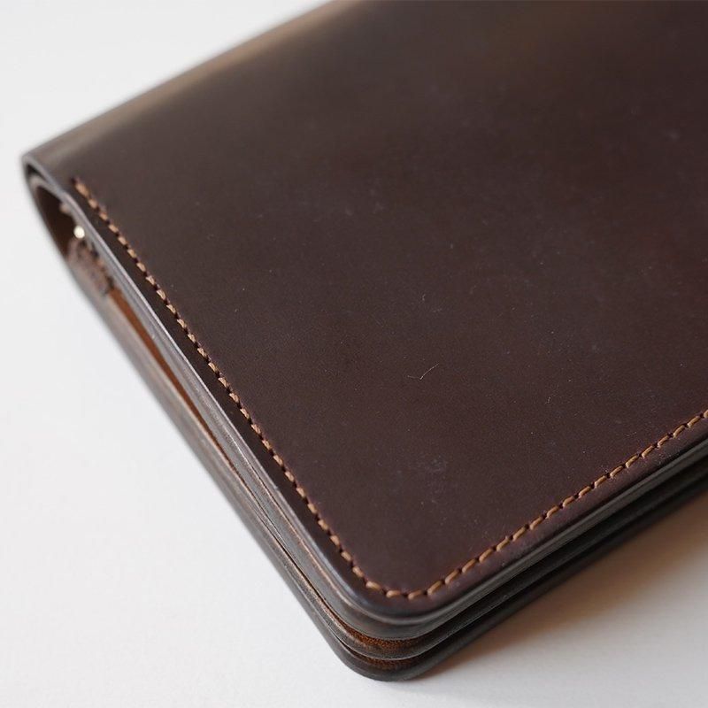 forme フォルメ】Short wallet Cordovan Burgundy - THIRTY forme フォルメ】Short wallet Cordovan Burgundy - THIRTY