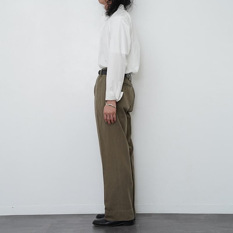 MAATEE&SONS/マーティーアンドサンズ】CHINO TROUSER ドゥルン