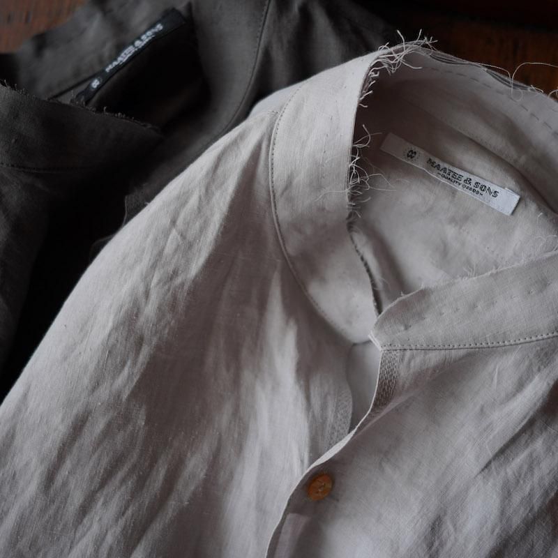 MAATEE&SONS マーティーアンドサンズ】L/S HANDKERCHIEF SH MATT