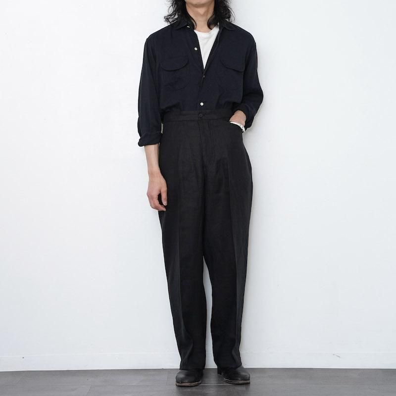23AW MAATEE&SONS Black Utility Trouser 1低 価格 通販