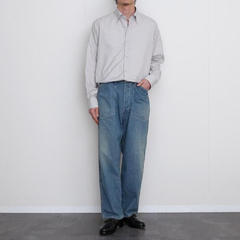 MAATEE&SONS マーティーアンドサンズ】MILITARY DENIM FADE