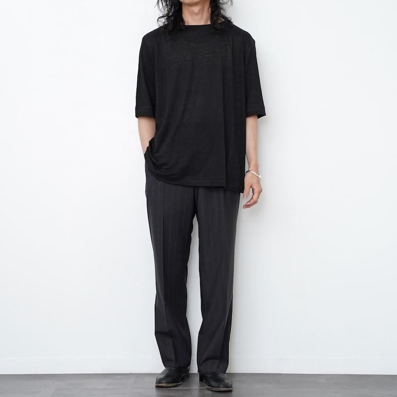 トップス MAATEE&SONS LINEN L/SLEEVE BOAT TEE MAATEE&SONS LINEN L/SLEEVE BOAT TEE (2 COLORS) - DIMPLE