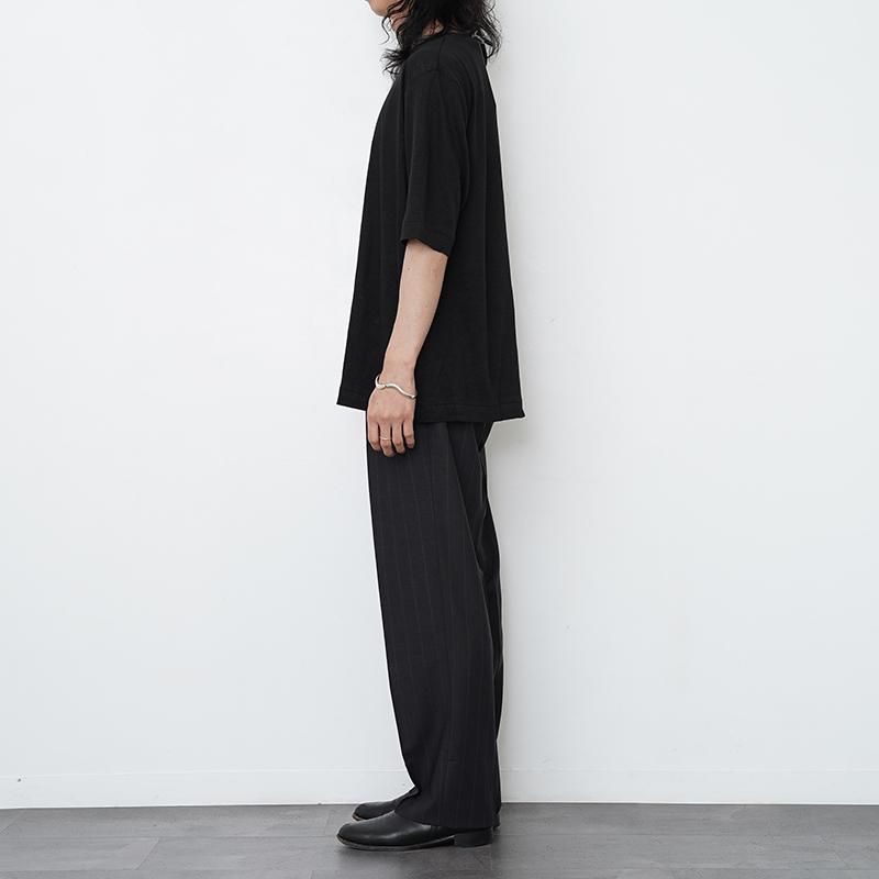 MAATEE&SONS マーティーアンドサンズ】LINEN S/SLEEVE BOAT TEE