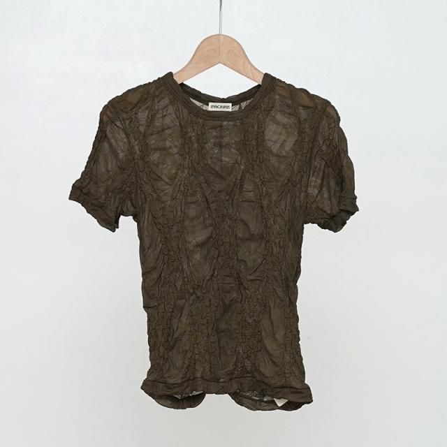 INSCRIRE アンスクリア　RAFFY LAYERED TEE INSCRIRE／RAFFY LAYERED TEE