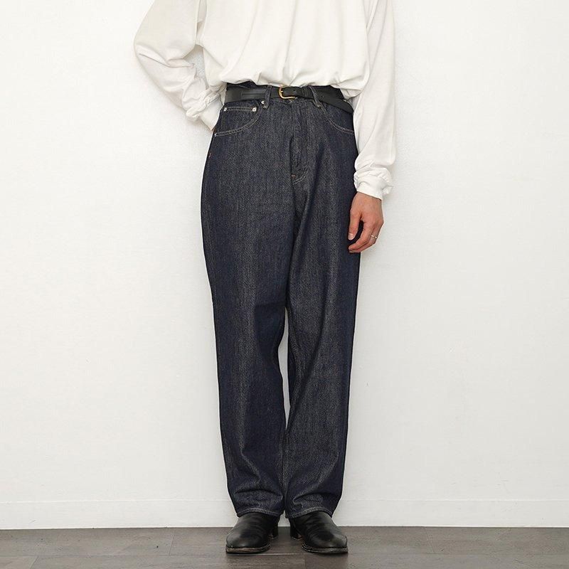 2025 S/S】【AURALEE オーラリー】HARD TWIST DENIM WIDE PANTS 2025 S/S】【AURALEE オーラリー】HARD TWIST DENIM WIDE PANTS