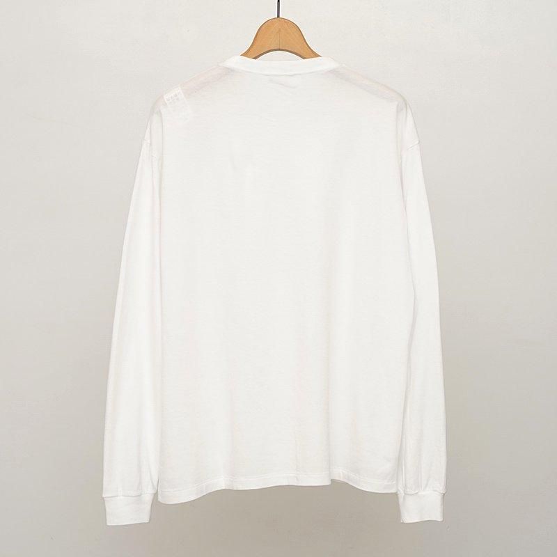 2025 S/S】【AURALEE オーラリー】SEAMLESS L/S TEE WHITE 2025 S/S】【AURALEE オーラリー】SEAMLESS L/S TEE WHITE