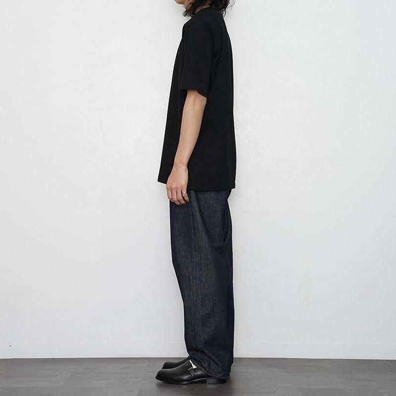 最大10%OFFクーポン 2025 S/S】【AURALEE オーラリー】LUSTER PLAITING TEE BLACK トップス