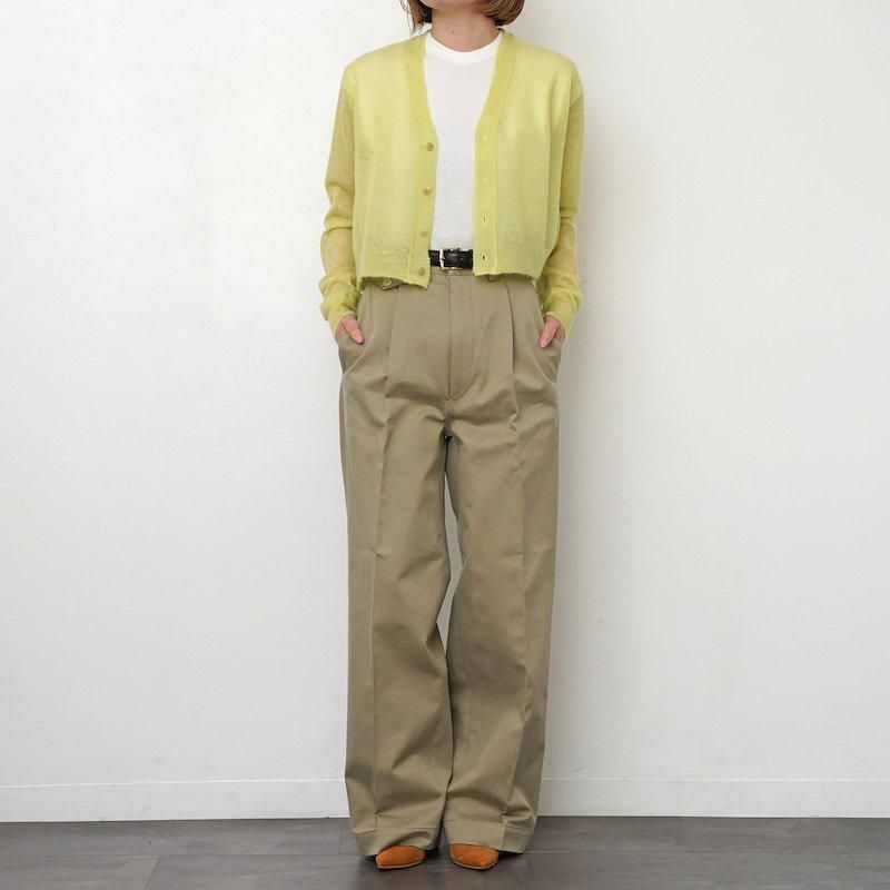 トップス auralee MOHAIR SHEER KNIT SHIRT CARDIGAN Kid Mohair Sheer Knit Shirt Cardigan – La Garçonne