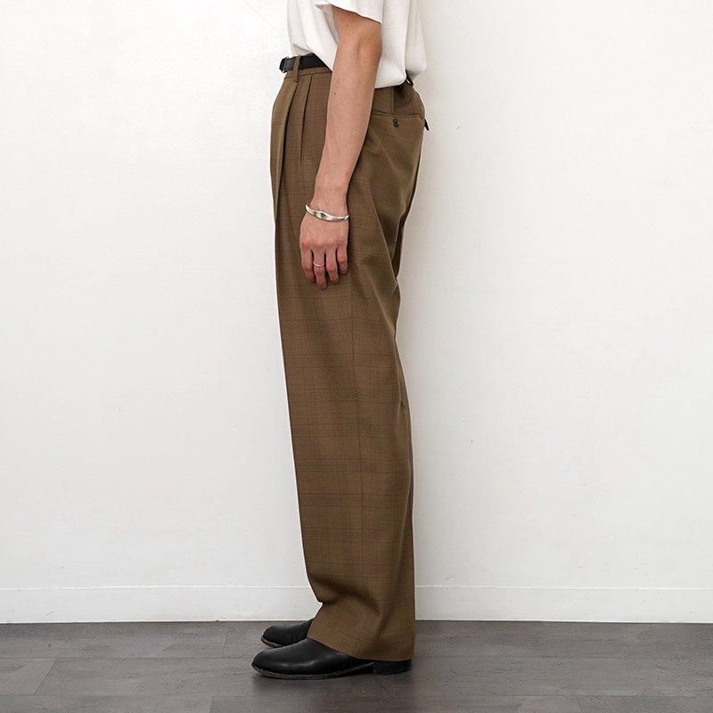 2025 S/S】【AURALEE オーラリー】BLUEFACED WOOL TWO-TUCK 2025 S/S】【AURALEE オーラリー】BLUEFACED WOOL TWO-TUCK