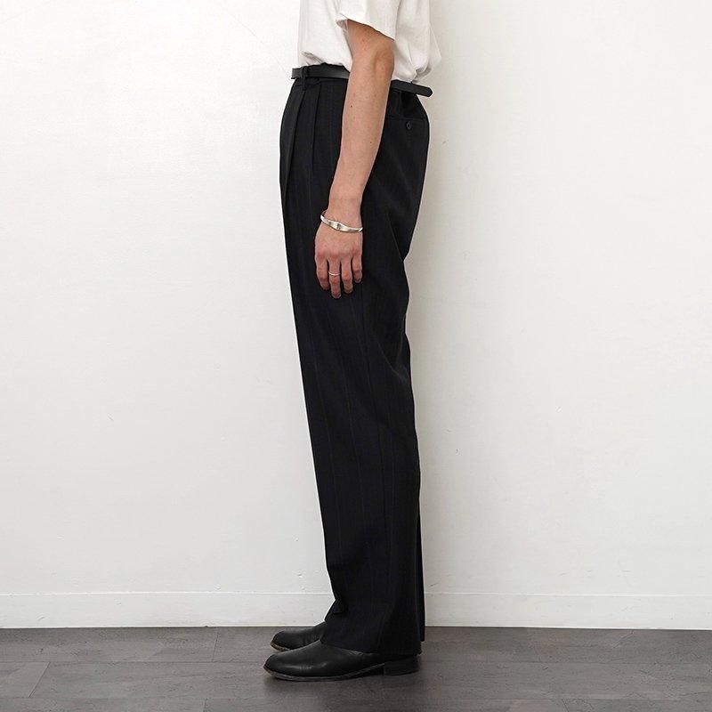 2025 S/S】【AURALEE オーラリー】BLUEFACED WOOL TWO-TUCK 2025 S/S】【AURALEE オーラリー】BLUEFACED WOOL TWO-TUCK