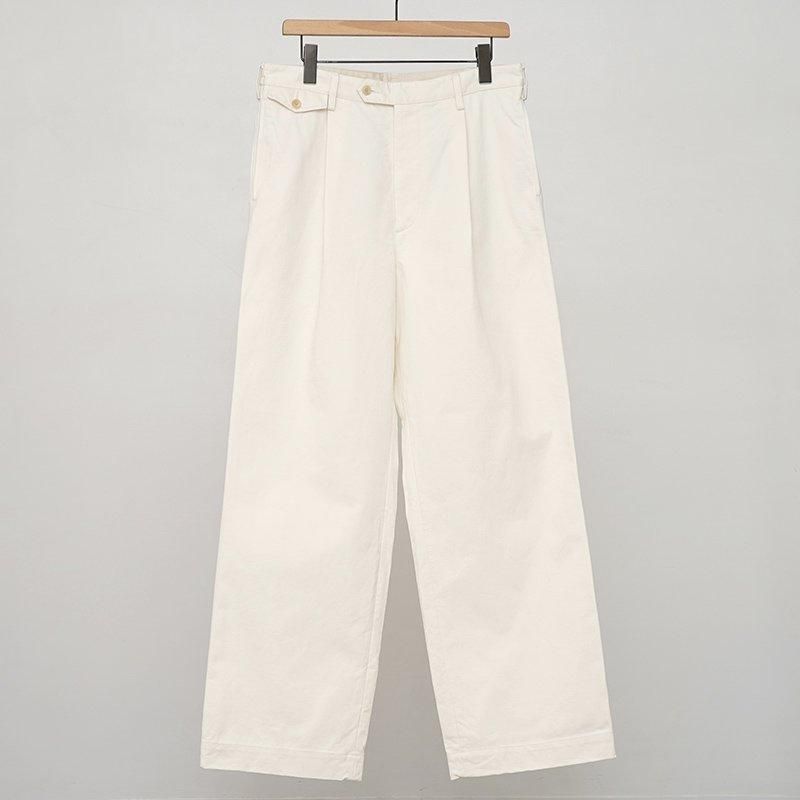 2025 S/S】【AURALEE オーラリー】WASHED FINX CHINO ONE-TUCK 2025 S/S】【AURALEE オーラリー】WASHED FINX CHINO ONE-TUCK