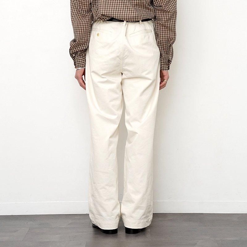 2025 S/S】【AURALEE オーラリー】WASHED FINX CHINO ONE-TUCK 2025 S/S】【AURALEE オーラリー】WASHED FINX CHINO ONE-TUCK