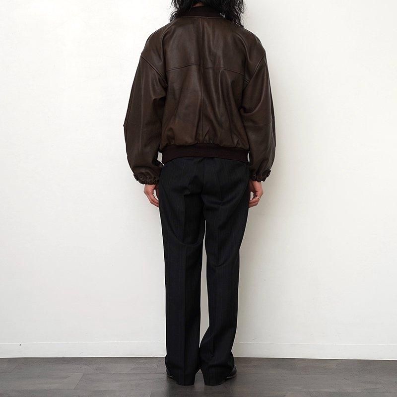 2025 S/S】【AURALEE オーラリー】LAMB LEATHER FLIGHT BLOUSON 2025 S/S】【AURALEE オーラリー】LAMB LEATHER FLIGHT BLOUSON