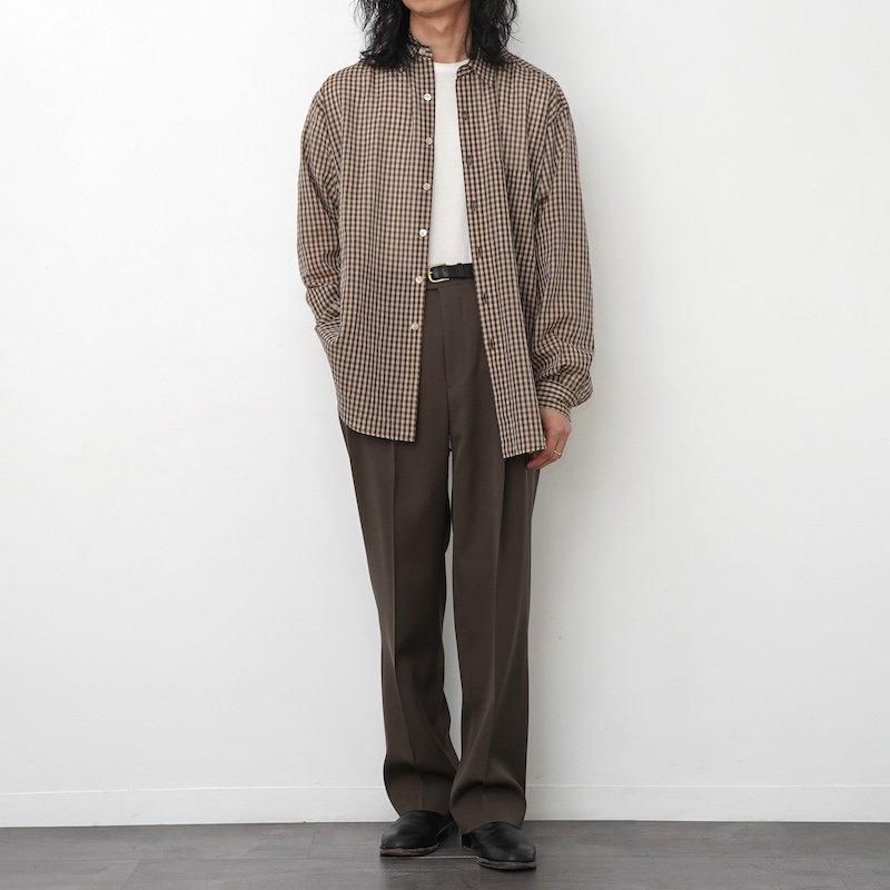 2025 S/S】【AURALEE オーラリー】AIRY LIGHT COTTON CHECK BIG 2025 S/S】【AURALEE オーラリー】AIRY LIGHT COTTON CHECK BIG