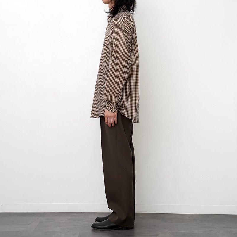 2025 S/S】【AURALEE オーラリー】AIRY LIGHT COTTON CHECK BIG 2025 S/S】【AURALEE オーラリー】AIRY LIGHT COTTON CHECK BIG