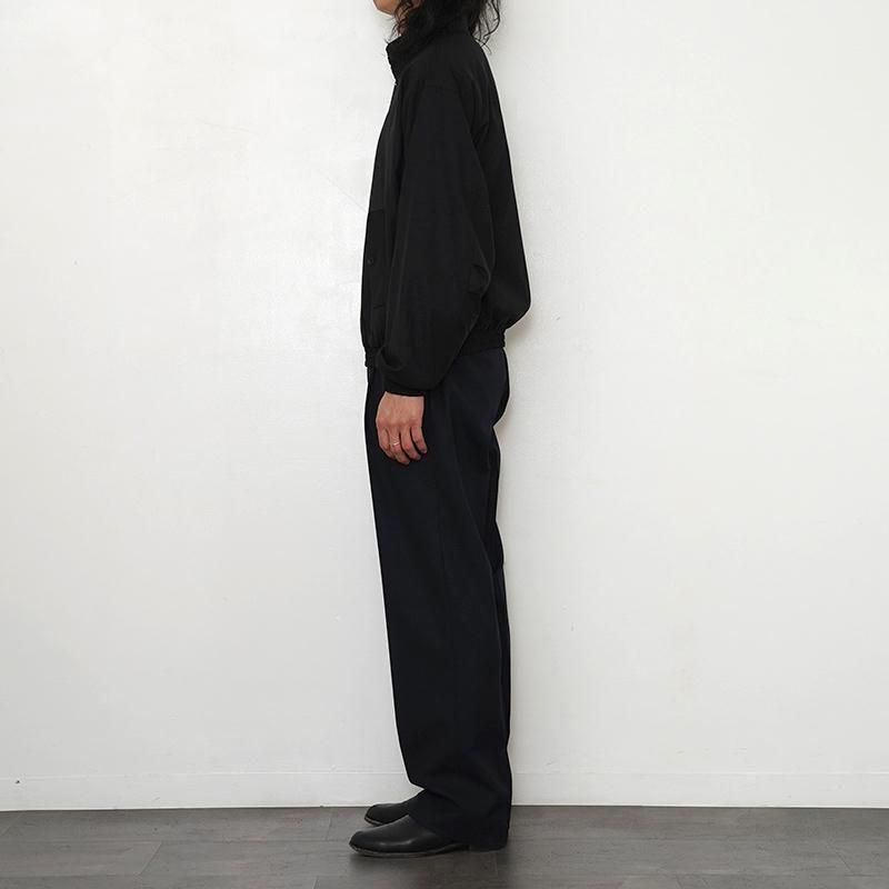 オーラリー　スーパーソフトウールフランネルジャケット　サイズ5 ブラック AURALEE /オーラリ―】より19AW SUPER SOFT WOOL FLANNEL ZIP
