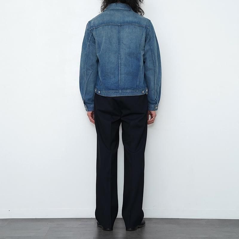 名作23AWオーラリー SELVEDGE FADED LIGHTDENIM 4 AURALEE - SELVEDGE FADED LIGHT DENIM PANTS 23awの通販 by