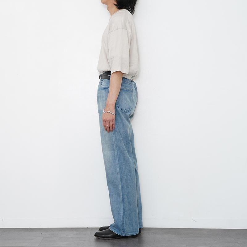 新品AURALEE 25SS SELVEDGE FADED LIGHTDENIM