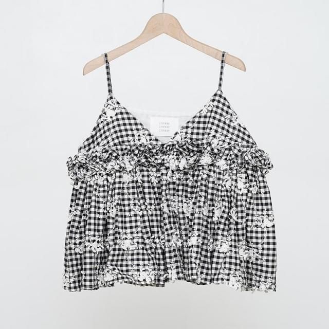 トップス crinkle crinkle crinkle sheer 3DA boler crinkle crinkle crinkle (クリンクル クリンクル クリンクル