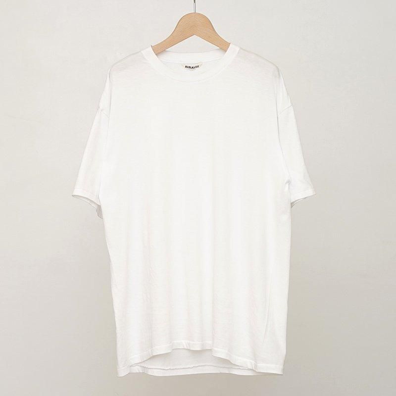 12/28(土)18:00販売開始】【2025 S/S】【AURALEE オーラリー】SEAMLESS CREW NECK TEE WHITE - THIRTY' THIRTY' STORE 12/28(土)18:00販売開始】【2025 S/S】【AURALEE オーラリー】SEAMLESS CREW NECK TEE WHITE - THIRTY' THIRTY' STORE
