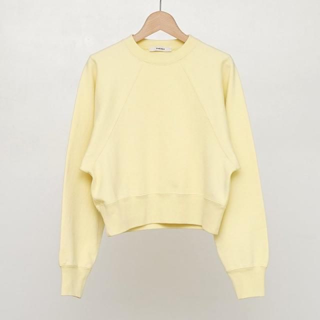 PHEENY / եˡ60s vintage fleece raglan P/O YELLOW